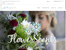 Tablet Screenshot of flowerscentsbeaverton.com